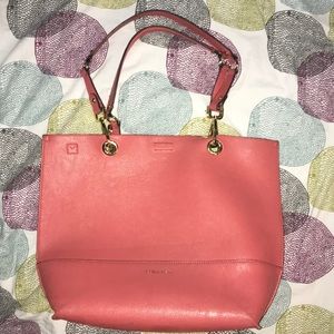 Calvin Klein Purse Tote Bag pink